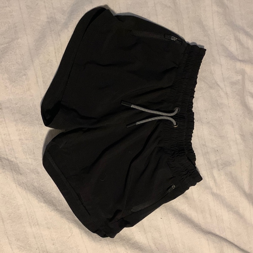 black athleta girls shorts